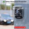 Transparent Rainproof Wireless Doorbell Rain Cover Shield Creative Door Bell Push Button Protective Cover