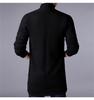 Men's Fashion Casual Long Knitted Cardigan Sweater with Pockets - 2022 Spring/Autumn Collection