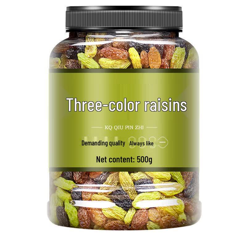 Yun Qian Jin Xinjiang Three-Color Ready-to-Eat Raisins