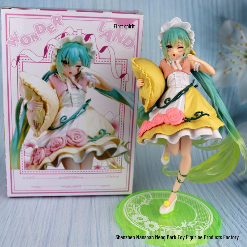 Hatsune Miku Disney Princess Series Anime Figure: Rapunzel, Cinderella, Sleeping Beauty PC Ornament