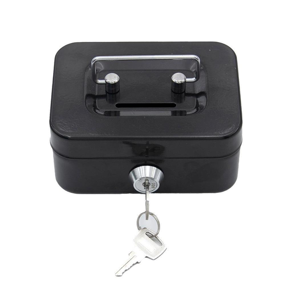 Portable Piggy Bank with Lock - Password Coin and Cash Safe Box