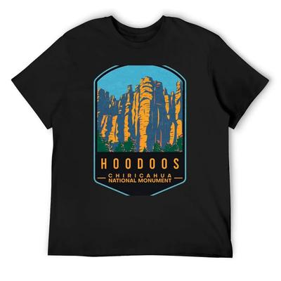 Hoodoos Chiricahua National Monument T-Shirt croswit shirt mann street wear grafik t-shirts schlichte schwarze t-shirts herren
