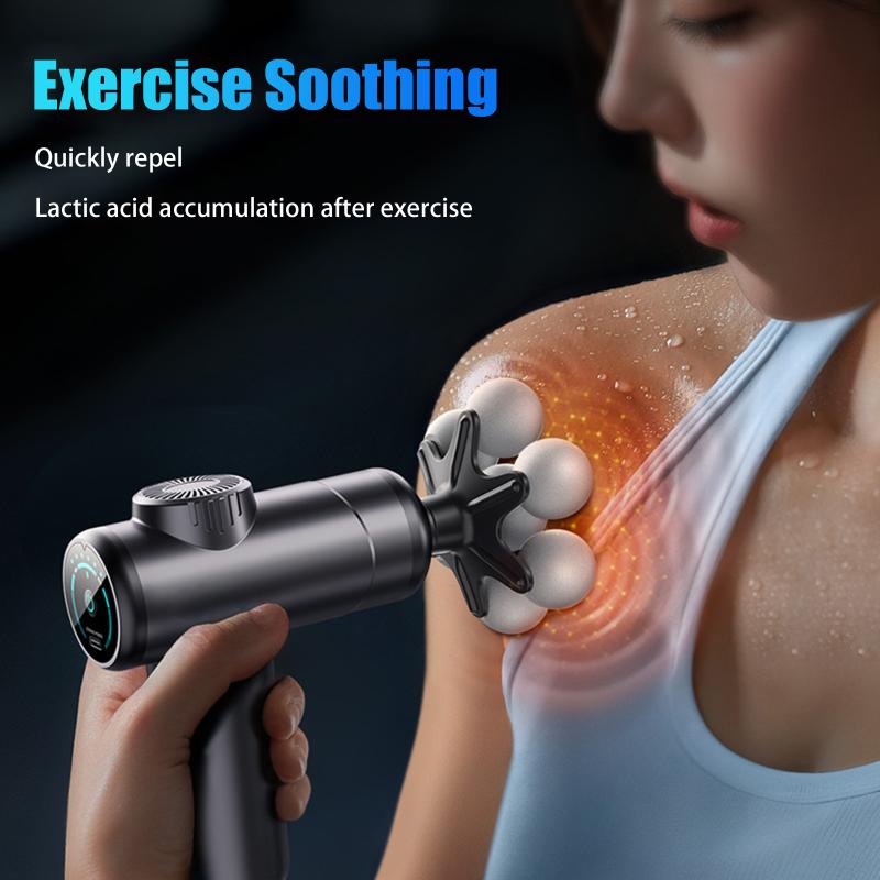 Deep Tissue Fascia Massage  Replacement Heads Muscle Massager Attachments Head Set Ideal for Fitness Post Workout Recovery