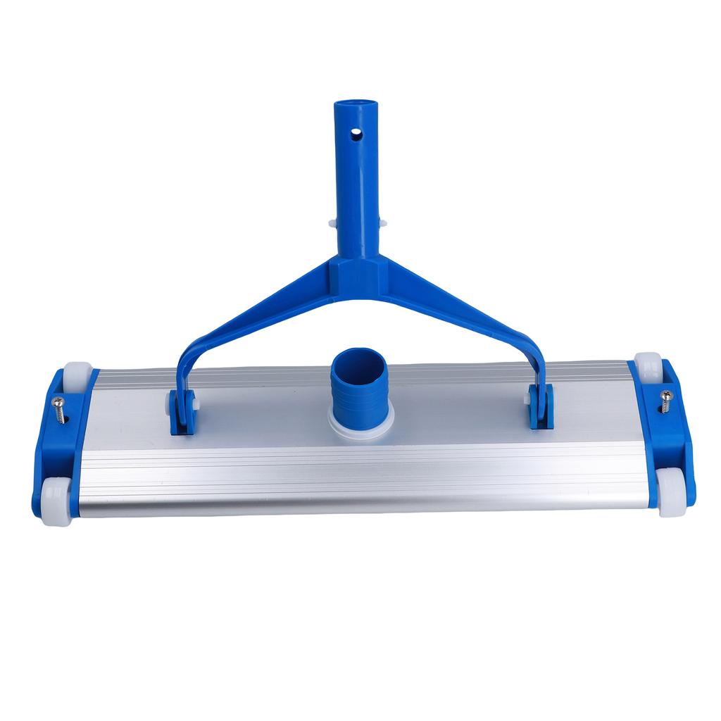 Swimming Pool Vacuum Head 45cm Width Heavy Duty Aluminum Base Pool Vacuum Head Attachment with Brush