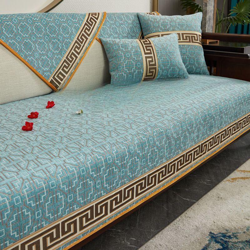 

Подушка для дивана в китайском стиле из массива дерева, диван из палисандра, чехол для дивана для гостиной, подушка для дивана, универсальный чехол для дивана Four Seasons, полотенце 70*70