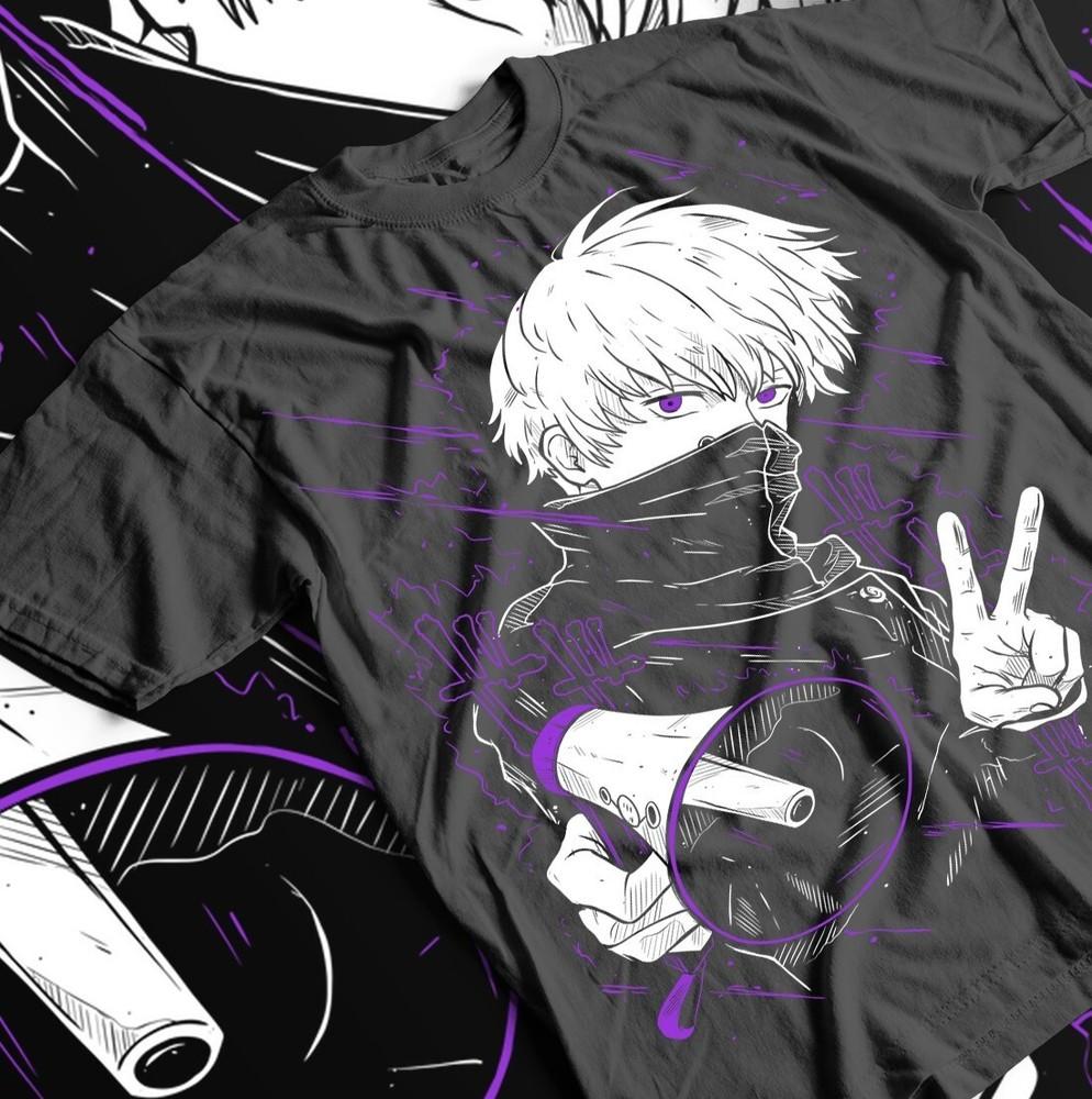 

Inumaki Toge Jujutsu Kaisen Tee, Megumi Fushiguro Satoru Gojo Shirt, Unisex 4XL