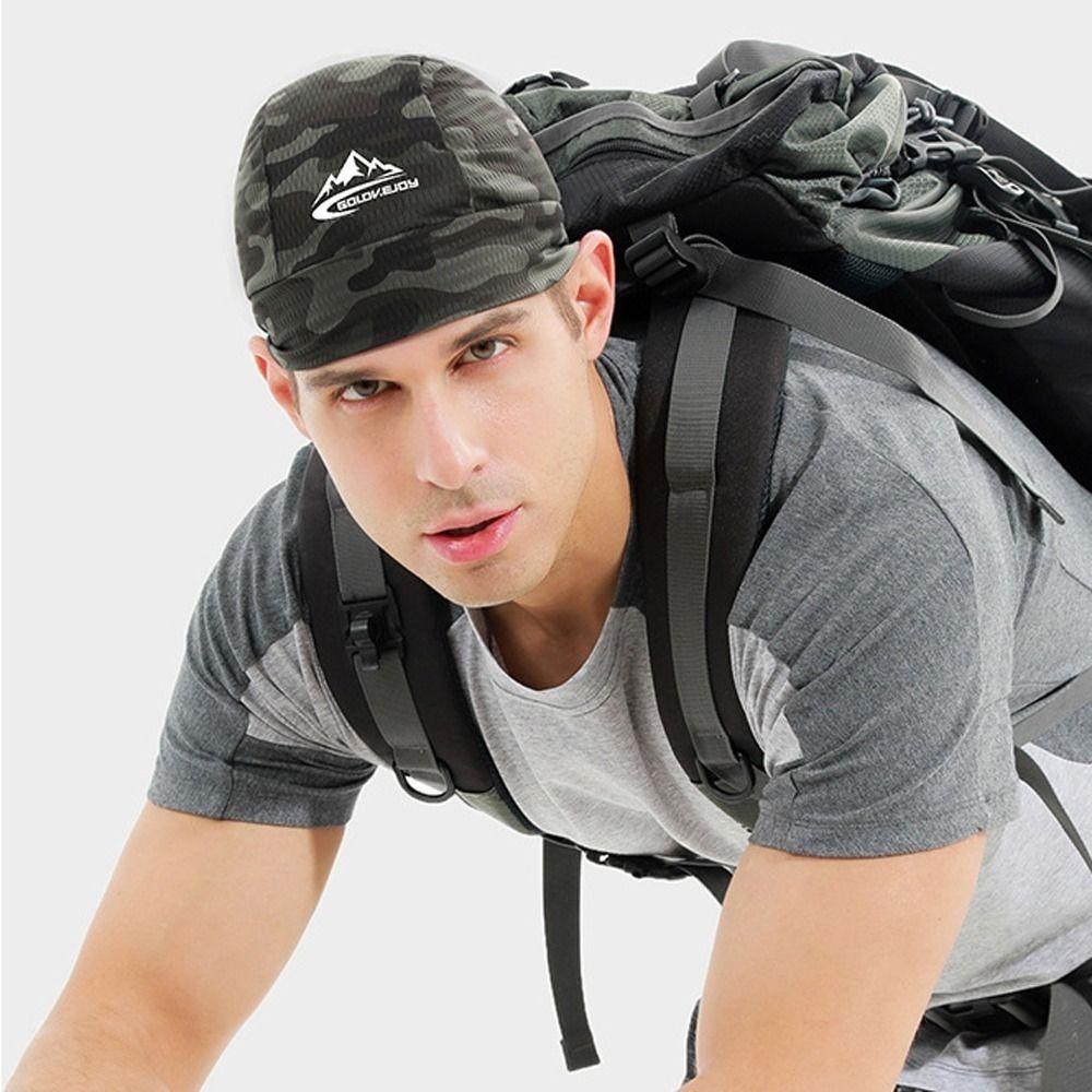 Anti-Sweat Mesh Fabric Sports Hat Cycling Cap Motorcycle Cooling Cap Running Cap Helmet Lining Hat