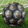 Steampunk Adventure Map Round Football Size 5 Adult Ball Suitable for Training Matches and Outdoor Team.