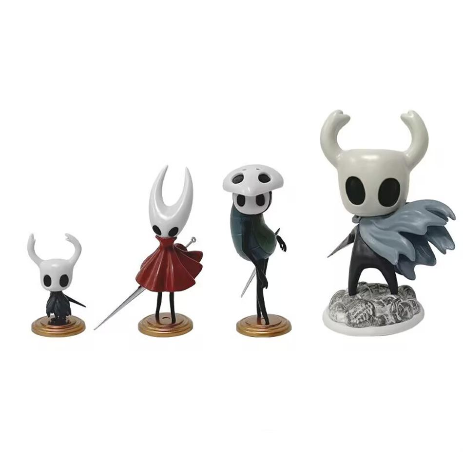 6Pcs/9Pcs Set Hollow Knight Hornet Anime Action Figure Toys 4-11Cm