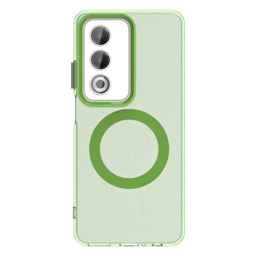 Magsafe Matte Phone Case For Oppo A3 Pro Protective Case Magnetic Wireless Charging For Oppo A80 5G Shockproof Back Cover