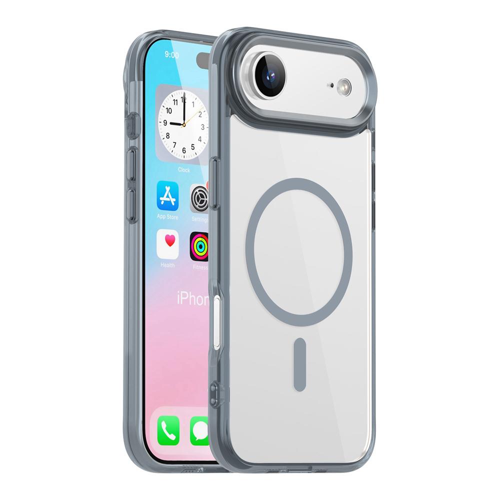 KEYSION Stoßfestes Transparentes Case für MagSafe für iPhone 17 17 Air Weiches TPU+PC Magnetisches Kabelloses Laden Telefon HD Klare Hülle