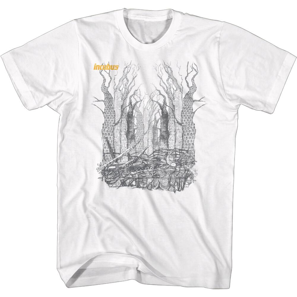 Incubus Abstract Trees Nice To Know You Men T Shirt Rock Band Concert Merch S