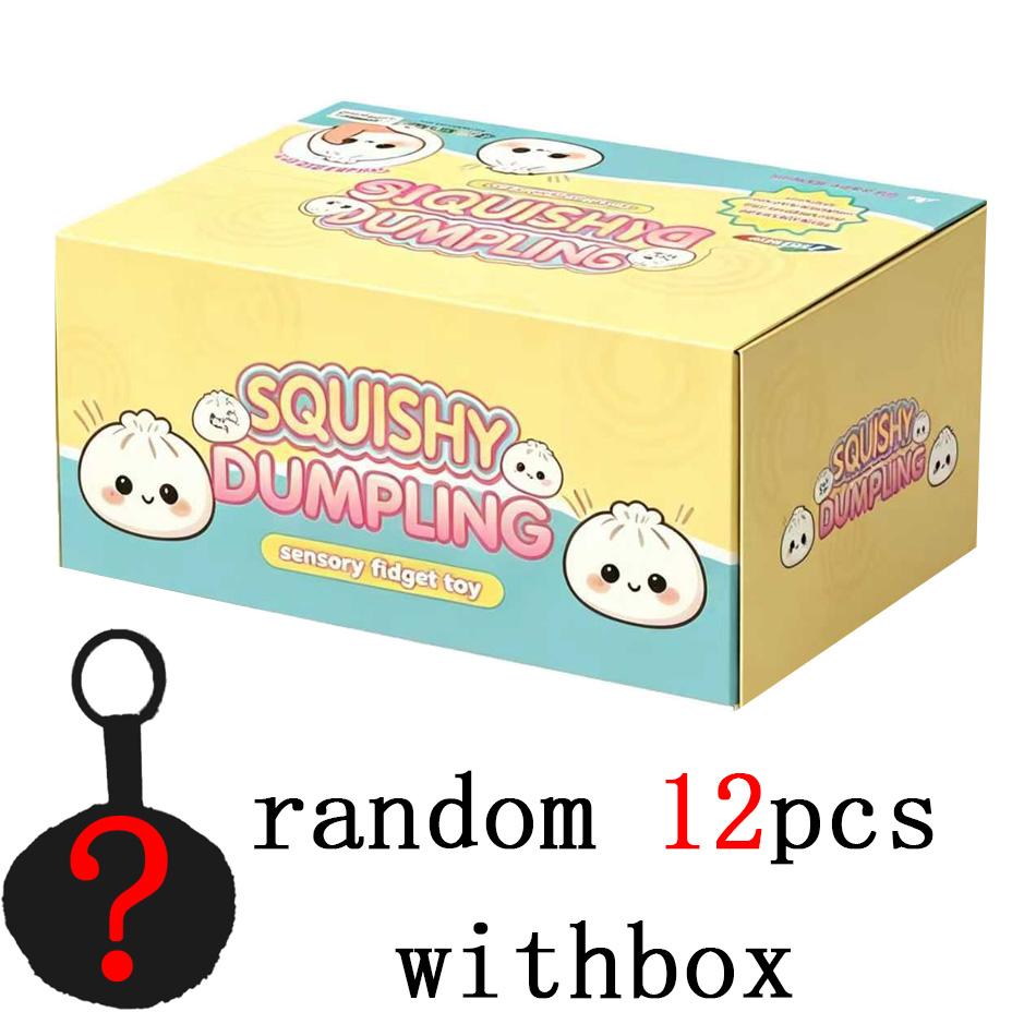Porte-clés Peluche Petit Pain Vapeur Kawaii Anti-Stress Squishy Pelucheux Pendentif Charme de Sac Mignon Pour Enfants Filles