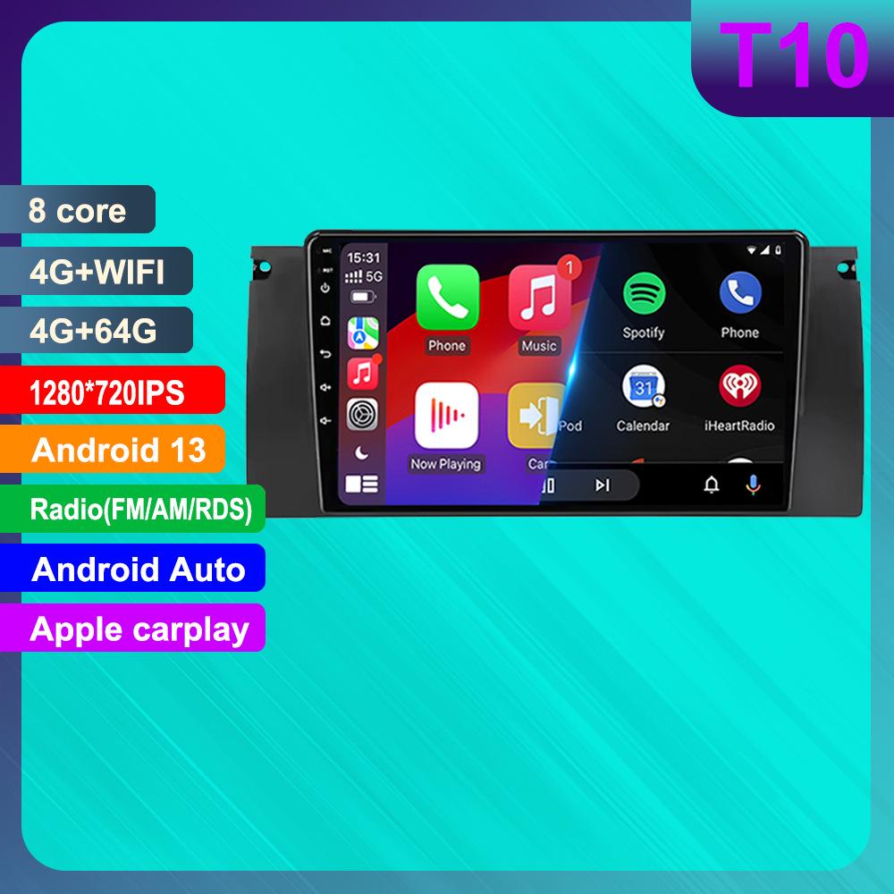 BMW M5 E39 E53 X5 Android Navigation System with Reverse Camera & CarPlay.