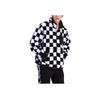 Vans Schachbrett Sherpa Fleece Jacke Schwarz Weiß Unisex VN00091BBSU