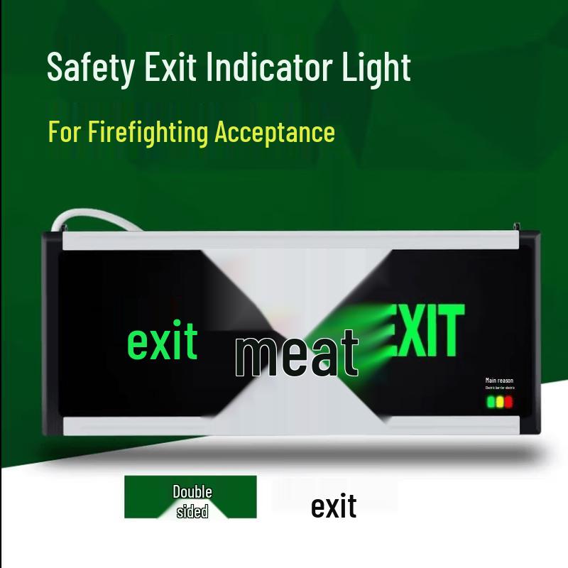 LED Emergency Exit Sign Light