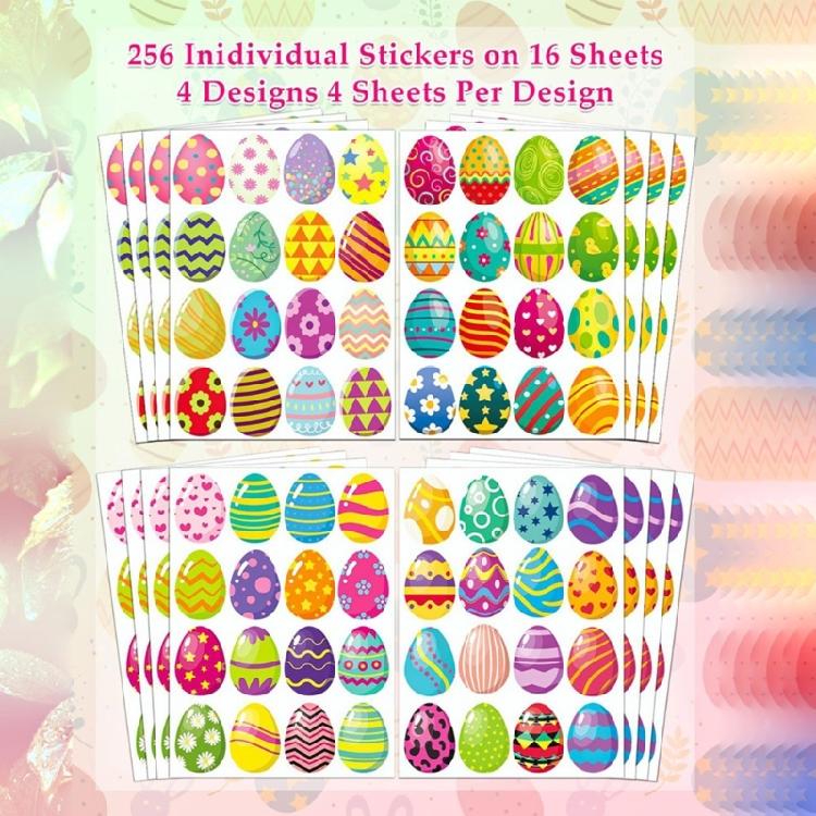 Eggs Wrapping Sticker Scrapbooking Sticker for Laptops Phone Case Water Bottle Envelope Card Packaging Embellishment