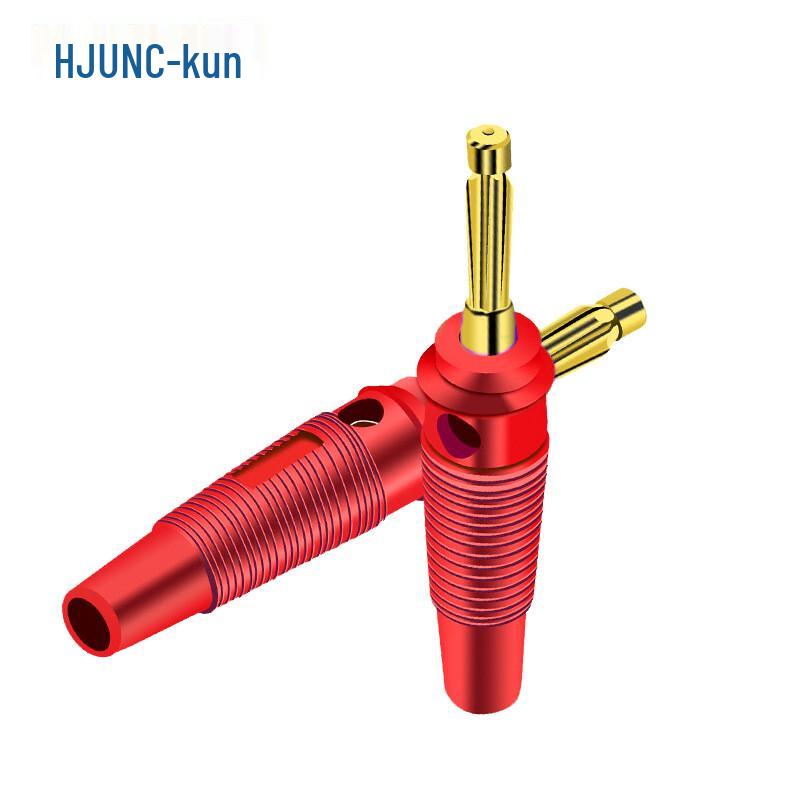 HUIJUN 4mm Gold-Plated Banana Plug