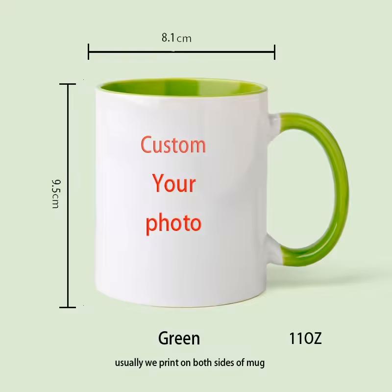 DIY Your Photo Mug,  Name  Text Cup,ize Coffee Mugs, Tea Cups, Mothers Fathers day, Christmas New Year Best Gift
