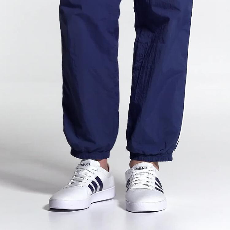 Adidas Neo Easy Vulc 2.0 Slip Resistant Durable Balanced Breathable Low Top Skate Shoes Men Sneaker White F34637