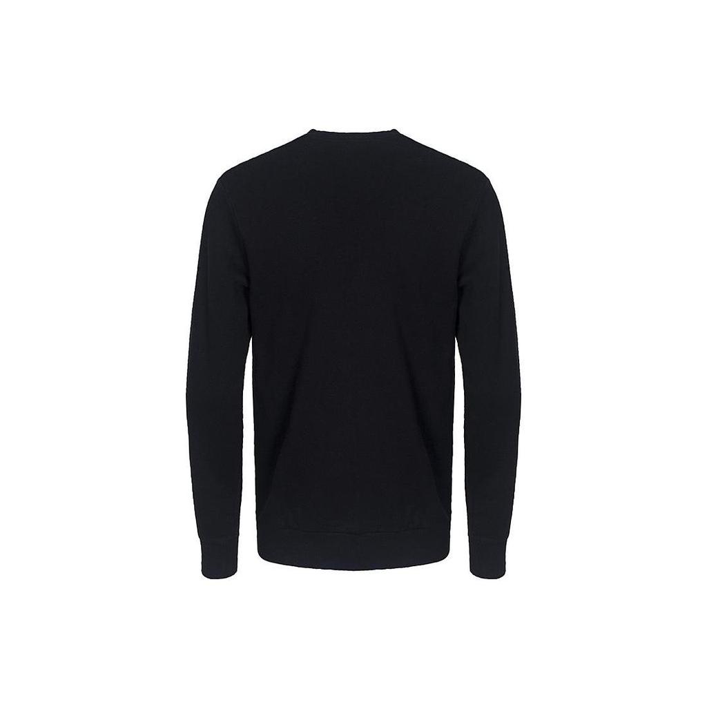 Converse Sweatshirts Men's Black Crew Neck Moderate Regular 10004629-A04