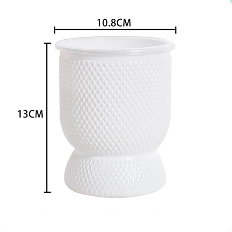 Lazy Flower Pot Self Watering Flowerpot Indoor Succulent Hydroponic Plants Pot Garden Planter Pots Home Bonsai Decoration