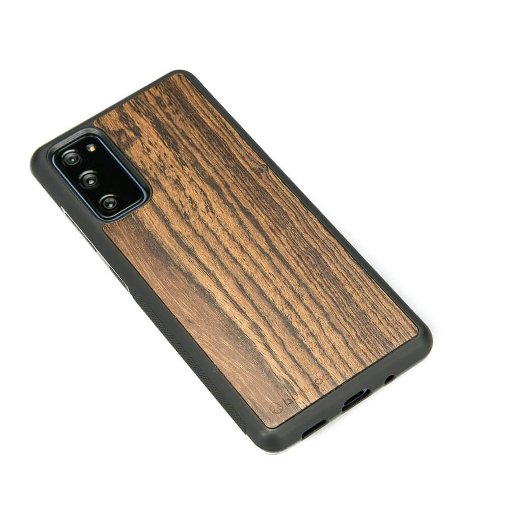 Wooden Case for Samsung Galaxy S20 FE bocote