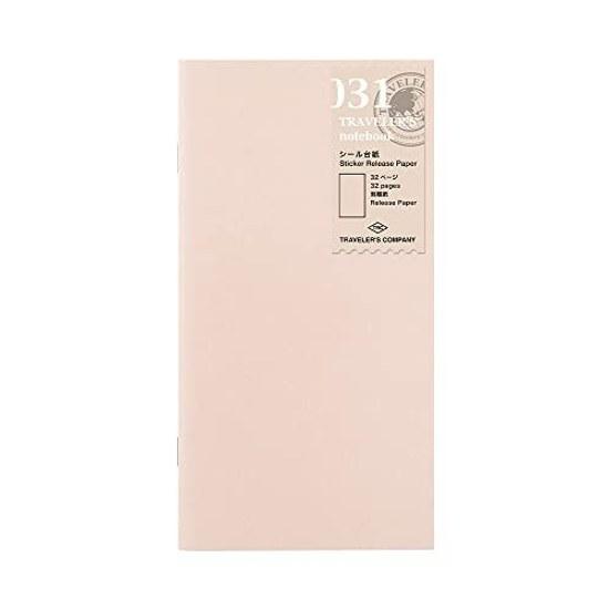 DESIGNPHIL Travelers Company Notebook Refill Sticker Paper Regular Size