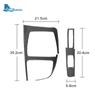 Real Carbon Fiber For BMW X1 F48 X2 F39 2018     Car Console Gear Shift Panel Frame Sticker Interior Accessories