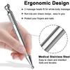 Manual Acupuncture Pen - Stainless Steel Acupressure Pen - Full-Body Pressure Point Massage Tool Acupen Pen, TMJ Massage Pen, Facial Reflexology Tool