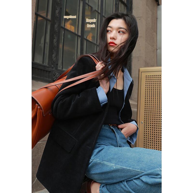 

Sancai Women s Plus Size Faux Two-Piece Spliced Down Jacket XL (170/96B)