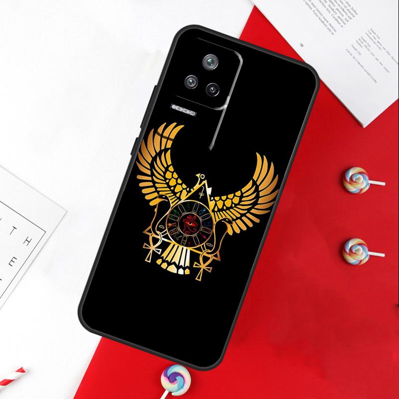 Egypt Nefertiti Anubis Ankh Cover For Xiaomi 11T 12T 13T 14T Pro 13 14 15 Ultra POCO X7 Pro X3 X5 X6 F5 F6 M6 Pro Case
