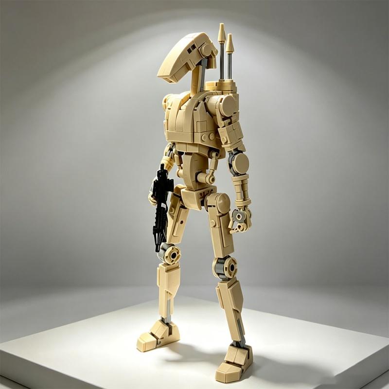 MOC Space War B1 Battle Robot Space War B1 Battle Robot Building Blocks Model Alien Robot Bricks Festival Party Gifts