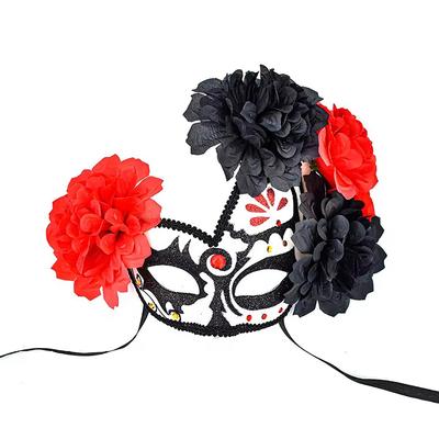 Creative Day Of The Dead Mask Masquerade Masks Half Face Masks For Performance Props Themed Party Party Decoration