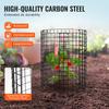 6 Pack Plant Protector from Animals 12.6'' Dia. X 14'' H Metal Plant Cage