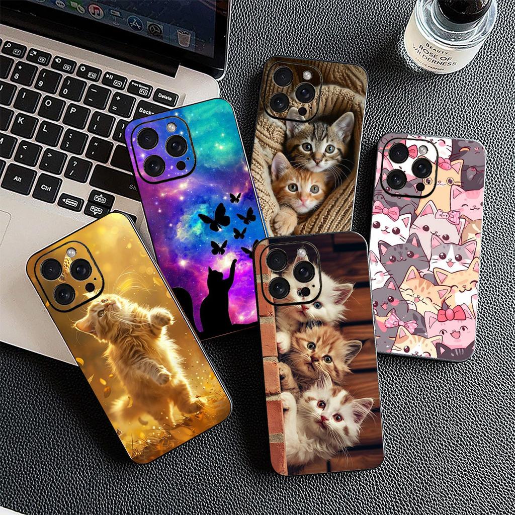 Kitten Cat Meow Phone Cover for Xiaomi Redmi Note 12 11 10 Pro A4 10A 10C 12C Note12 5G 4G Protective Case