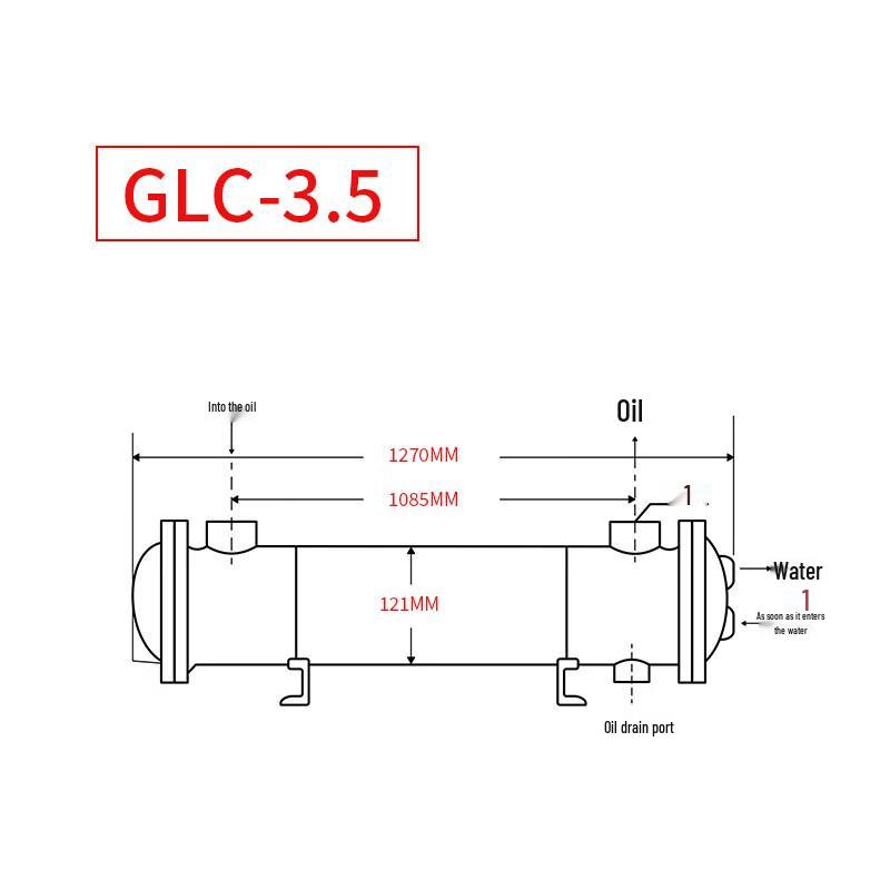 Yundu GLC Series Shell and Tube Cooler