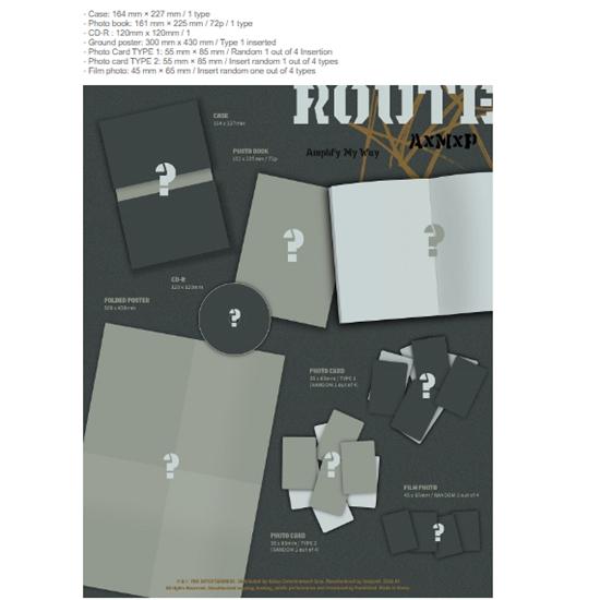 AxMxP 1. Mini-Album - ? Verstärke meinen Weg (ROUTE Version) - Veröffentlichung 2026-01-21