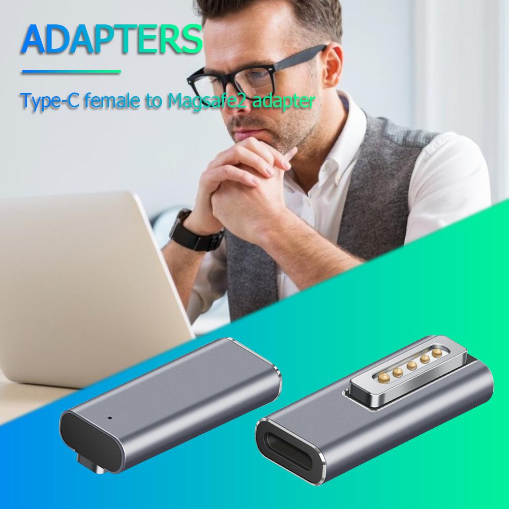 

6UK Type C Магнитный USB PD Адаптер для MacBook Pro Fast Charge Converter