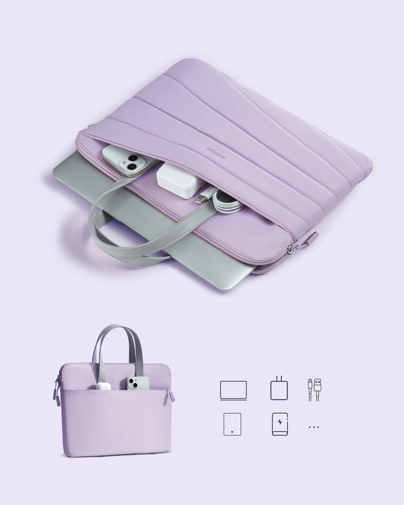 Innostyle Women's Laptop Bag 14 Waterproof Carrylite Slim Purple