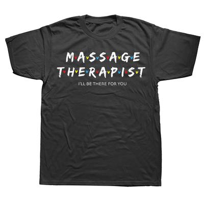Novelty Awesome Massage Therapist Christmas Therapy T Shirt Graphic Cotton Streetwear Short Sleeve Birthday Gifts Summer T-shirt