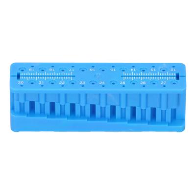 Supporto per Blocco di Misurazione Endo Dentale Supporto Blocco File Endodontiche Righello di Misurazione