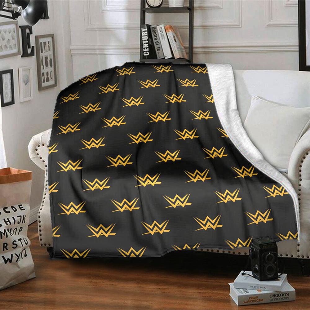Wrestlemania Blanket Durable Comfort Perfect for Bed Office Chair Chair All-Season Use Modern Style Suitable for Gifting Relatives and Friends