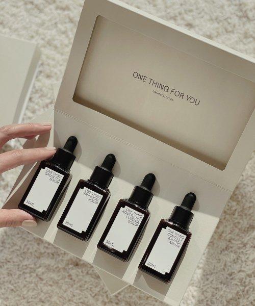 One Thing Serum 4-Piece Gift Set (Centella, Houttuynia Cordata, Green Tea, Jeju Tangerine)