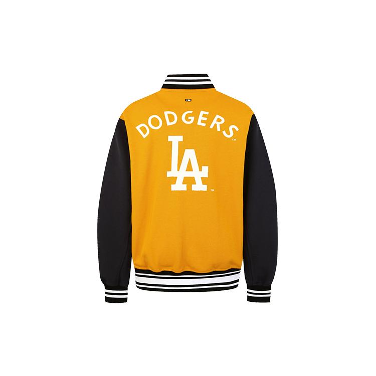 New MLB Bark Monster LA Dodgers Jackets Unisex Yellow 31JPT4911-07D