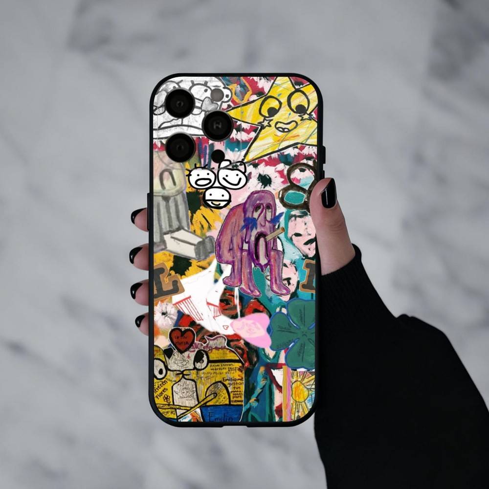 L-Latin Mafia  Phone Case For iPhone 17pro,16,15,14,13,12,11 Plus,Pro Max,XS,Soft Silicone Black Cover