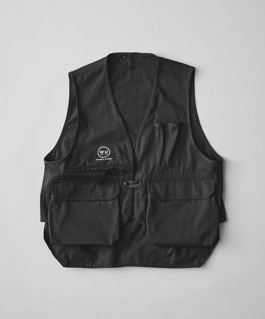 GORDON MILLER Unisex arbeidsvest VIBTEX Str 1 M størrelse Koksgrå 1767074 WORKS_UTILITY (JP tilsvarende)