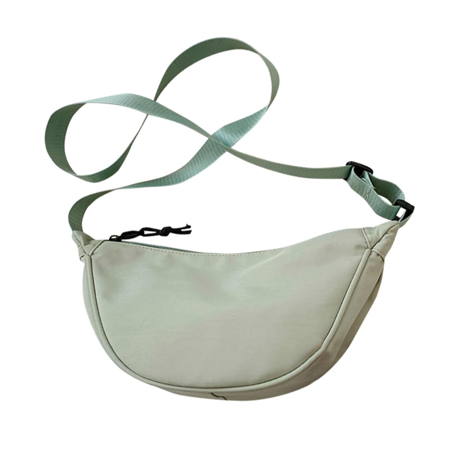 

Нейлоновая сумка-мессенджер Модная сумка-пельмень Легкая сумка через плечо зелёный