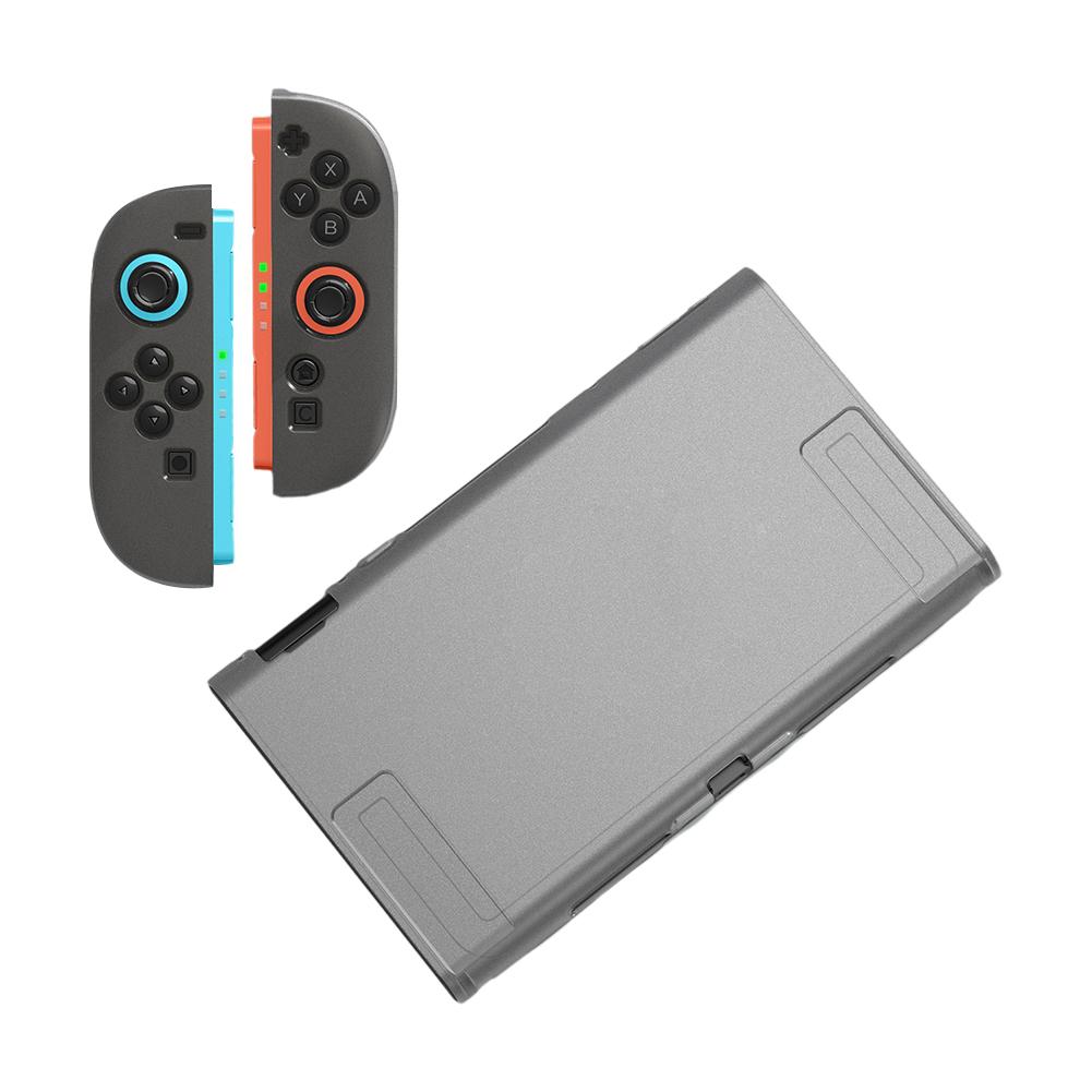 

Для Switch 2 Раздельный Матовый Чехол TPU Прозрачная Защитная Крышка для Switch 2 Мягкий Ударопрочный Корпус с Дизайном Защиты от Царапин светло-серый