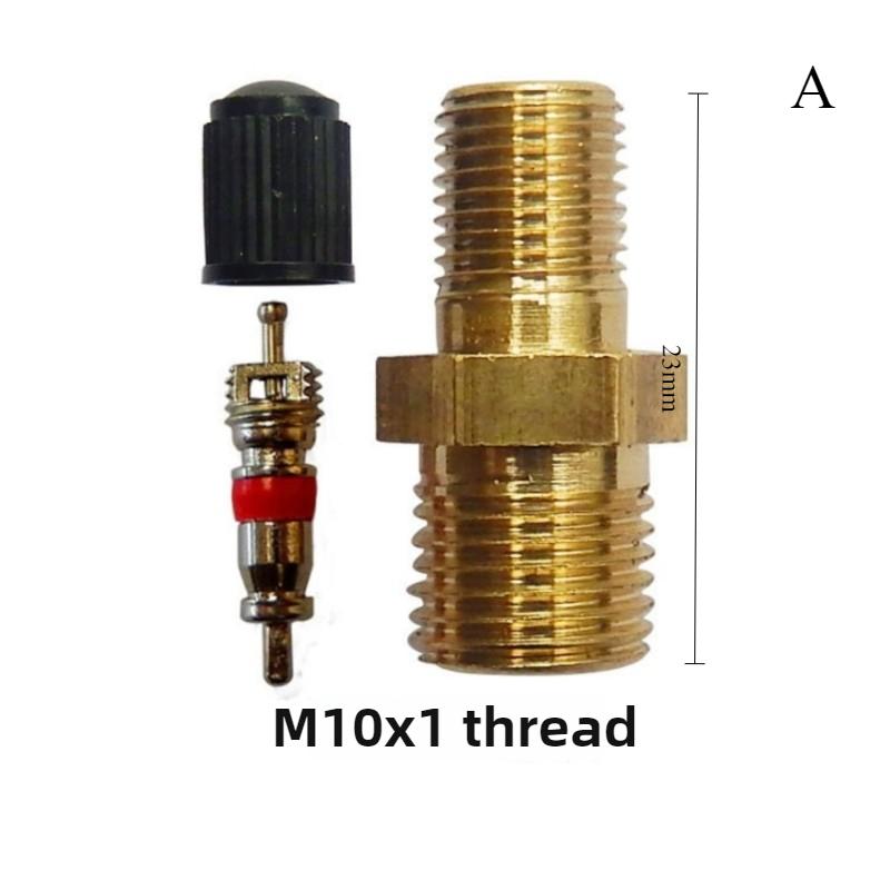1/4 NPT 1/8 NPT M10 Air Compressor Tanks Fill Valve Anti-Corrosion Brass Schrader Valve Automobile Tire Valve Core Tire Coppe